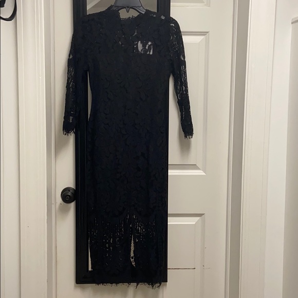 Yum I Kim black lace dress xs NWT - Picture 3 of 10